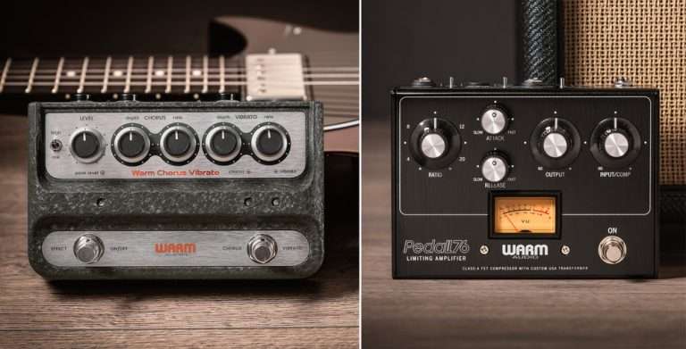 Warm Audio WA-C1 Chorus Vibrato and Pedal76 Compressor Warm Audio Wa C1 And Pedal76 768x391