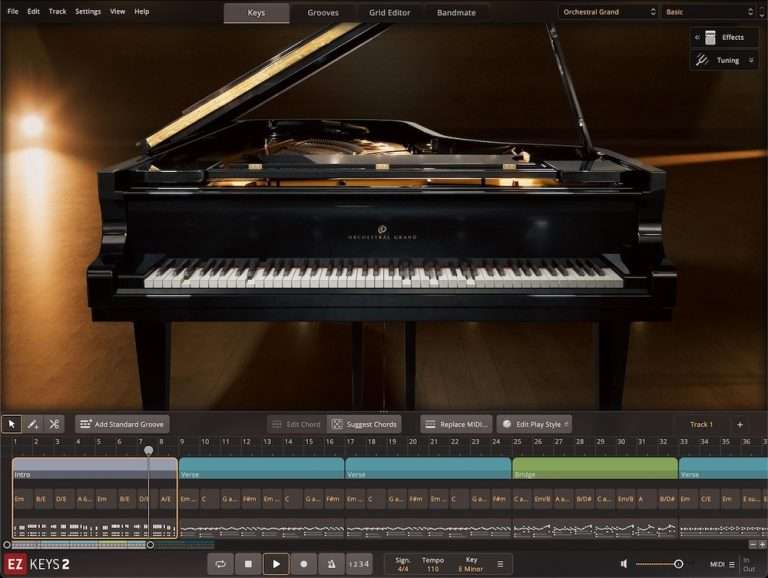 Toontrack Unveils Orchestral Grand EZX Toontrack Orchestral Grand 768x578