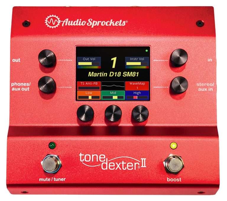 Audio Sprockets Releases ToneDexter II Update ToneDexter II 768x682
