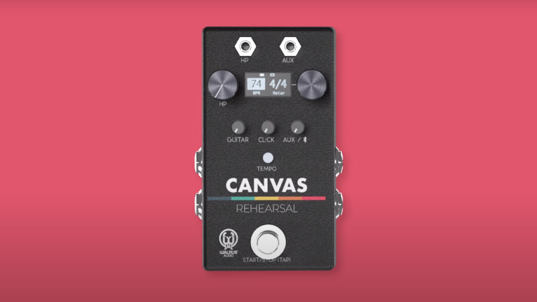 WALRUS AUDIO Simplifies Practice with the Canvas Rehearsal Pedal Walrus Canvas Rehearal 768x432