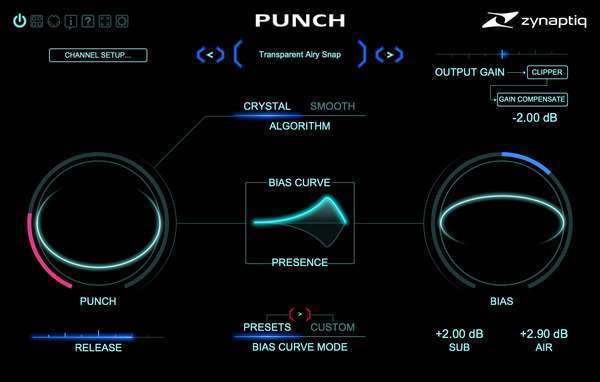 Zynaptiq Unveils New Punch Plug-In Zynaptiq Punch