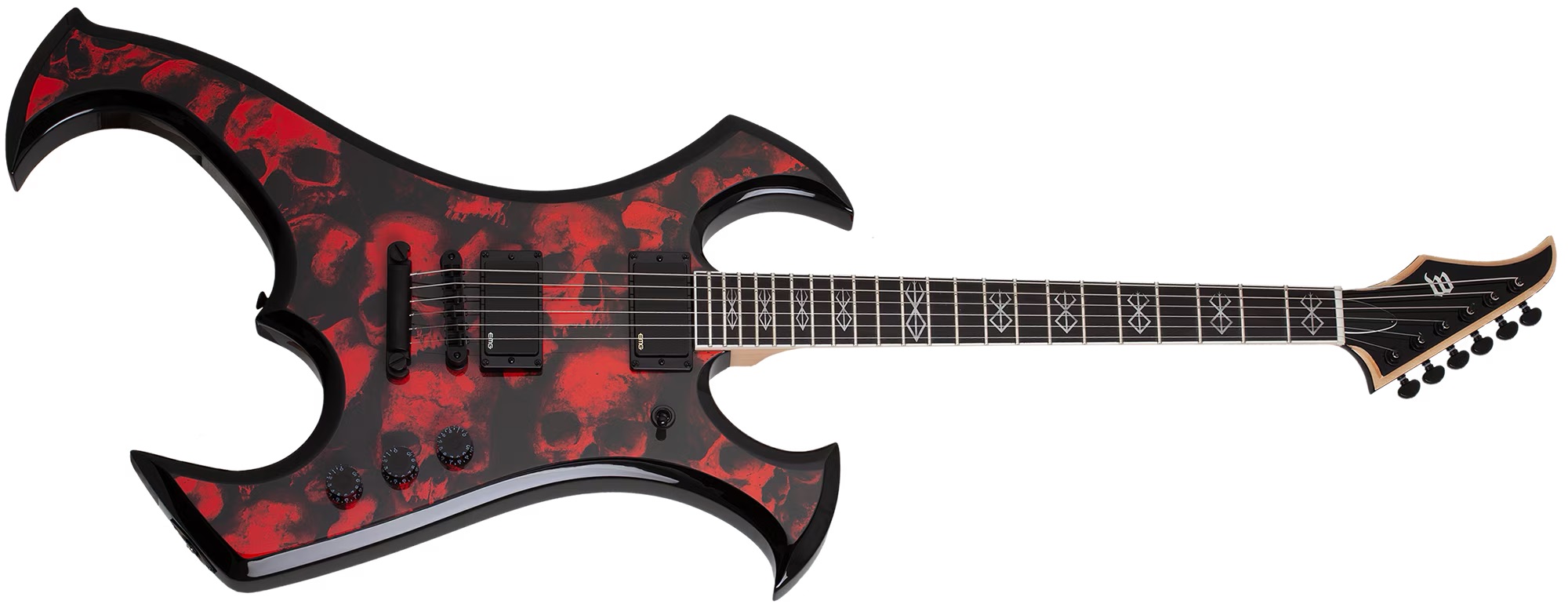 WYLDE AUDIO Unleashes New Skull Berzerker Model Wylde Audio Blood Skull Berzerker