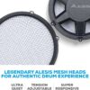1741757350_Alesis-Nitro-Max-Electric-Drum-Set-Featuring-Quiet-Mesh-Pads-10-Dual-Zone-Snare-Bluetooth-Connectivity-440-Authentic-Sounds-Drumeo-Access-USB-MIDI-and-Included-Kick-Pedal.jpg Alesis Nitro Max Electric Drum Set: Featuring Quiet Mesh Pads, 10" Dual Zone Snare, Bluetooth Connectivity, 440+ Authentic Sounds, Drumeo Access, USB MIDI, and Included Kick Pedal