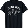 Funny Musical Note T-Shirt for Men & Women - Music Funny Musical Note T-Shirt for Men & Women - Music Lover's Gag