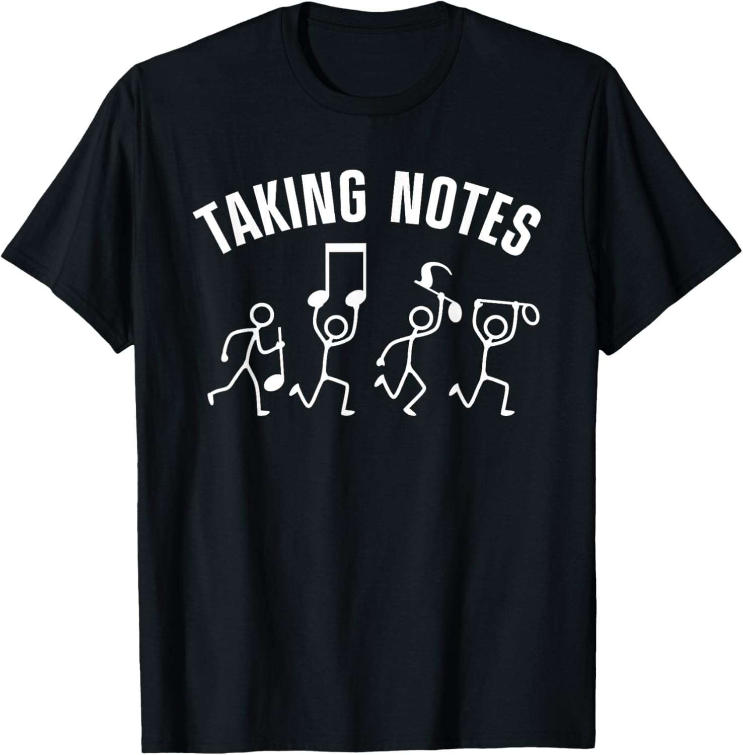 Funny Musical Note T-Shirt for Men & Women - Music Funny Musical Note T-Shirt for Men & Women - Music Lover's Gag