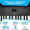 1744456649_Alesis-88-Key-Keyboard-Piano-Bundle-480-Sounds-USB-MIDI-Stand-Pedal-Speakers-More-for-Beginners.jpg Alesis 88-Key Keyboard Piano Bundle: 480 Sounds, USB MIDI, Stand, Pedal, Speakers & More for Beginners