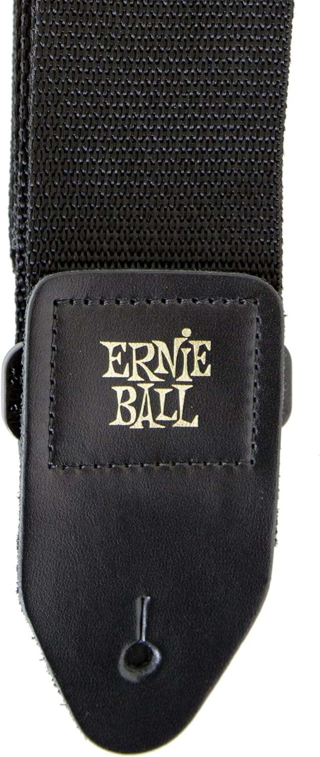 Black Ernie Ball Polypro Guitar Strap