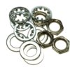 4-Pack Metal Guitar Nuts, Washers & Lock Washers for US 4-Pack Metal Guitar Nuts, Washers & Lock Washers for US CTS Pots & Switchcraft Jacks