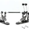 Sumdepot Adjustable Double Bass Drum Pedal with Double Chain Drive for Drum Sets
