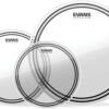 Evans EC2S Clear Rock Tom Pack - 10", 12", 16" Evans EC2S Clear Rock Tom Pack - 10", 12", 16" Drum Heads