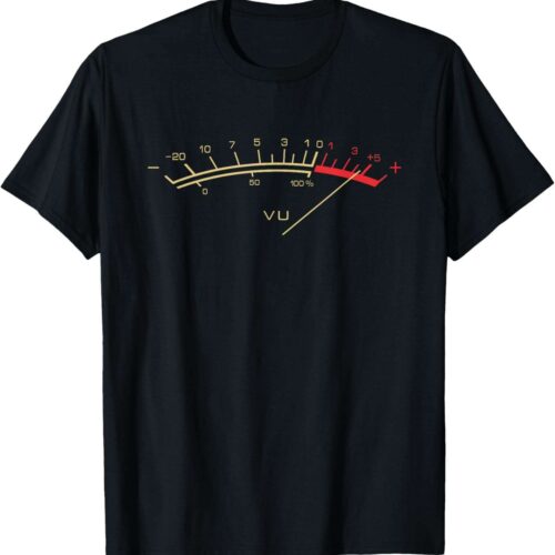Vintage VU Meter Hi-Fi Music Lover Retro T-Shirt Gift Vintage VU Meter Hi-Fi Music Lover Retro T-Shirt Gift