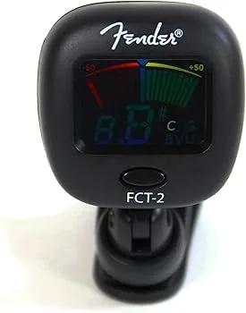 fender_fct_2_clip_on Tuner D'Addario Eclipse Clip-On Guitar Tuner – Accurate & Fast for Acoustic & Electric Guitars