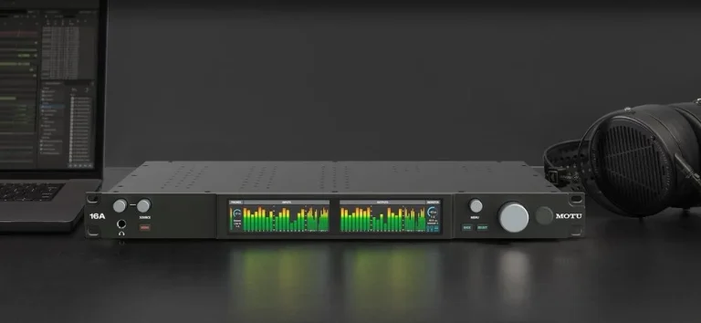 MOTU Unveils Redesigned 16A Interface Motu 16a 768x354
