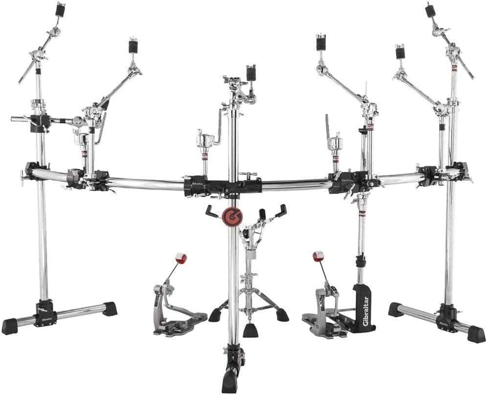 1747064341_Black-Gibraltar-GRS-850DBL-Curved-Double-Bass-Rack.jpg Black Gibraltar GRS-850DBL Curved Double-Bass Rack