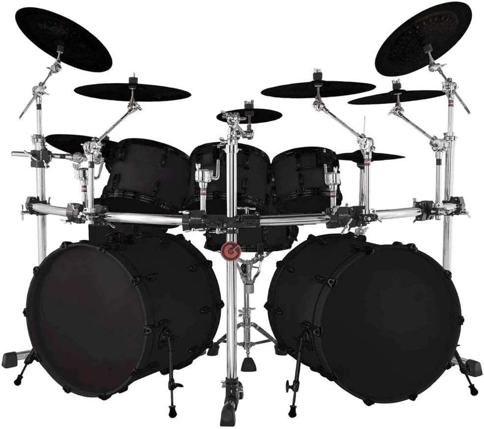 1747064342_Black-Gibraltar-GRS-850DBL-Curved-Double-Bass-Rack.jpg Black Gibraltar GRS-850DBL Curved Double-Bass Rack