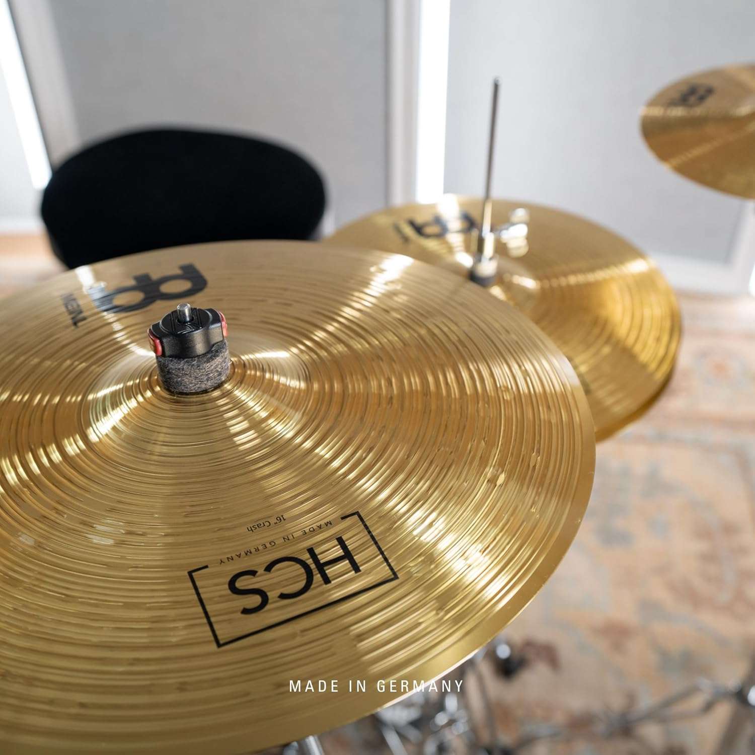 1748106557_Meinl-Cymbal-Set-14-Hihats-20-Ride-16-Crash-FREE-10-Splash-–-HCS-Brass-Made-in-Germany.jpg Meinl Cymbal Set: 14” Hihats, 20” Ride, 16” Crash + FREE 10” Splash – HCS Brass, Made in Germany