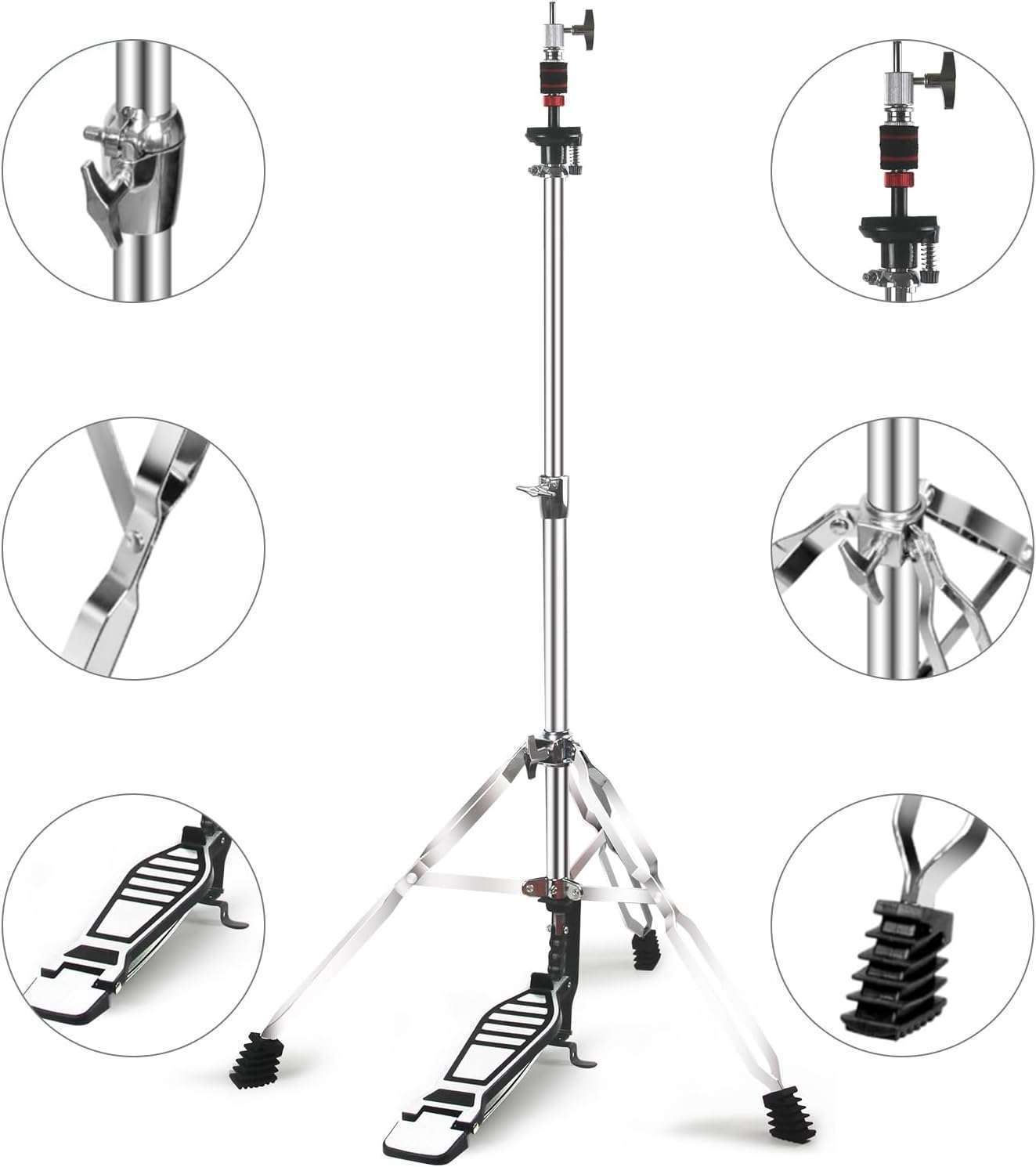 5-Piece-Adjustable-Drum-Hardware-Set-Cymbal-Hi-Hat-Snare-Stands-Stick-Holder.jpg 5-Piece Adjustable Drum Hardware Set: Cymbal, Hi-Hat, Snare Stands & Stick Holder