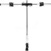 Black Gibraltar GRS-850DBL Curved Double-Bass Rack Black Gibraltar GRS-850DBL Curved Double-Bass Rack
