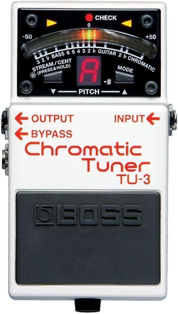 Boss TU-3 Chromatic Tuner Pedal with True Bypass