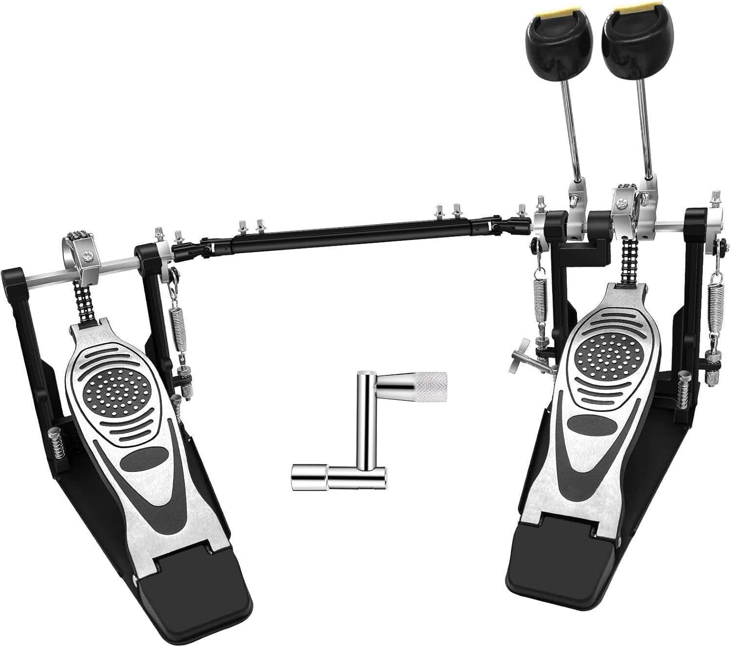 Double Bass Drum Pedal: Adjustable Chain Drive Foot Percussion for Acfunique Double Bass Drum Pedal: Adjustable Chain Drive Foot Percussion for Drum Sets