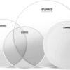 Evans G2 Clear Rock Pack w/ 14" HD Dry Snare Evans G2 Clear Rock Pack w/ 14" HD Dry Snare Batter (10", 12", 16")