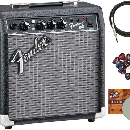 Fender Frontman 10G Guitar Amp Bundle: Includes Cable & Exclusive Fender® Frontman 10G Guitar Amp Bundle: Includes Cable & Exclusive Picks