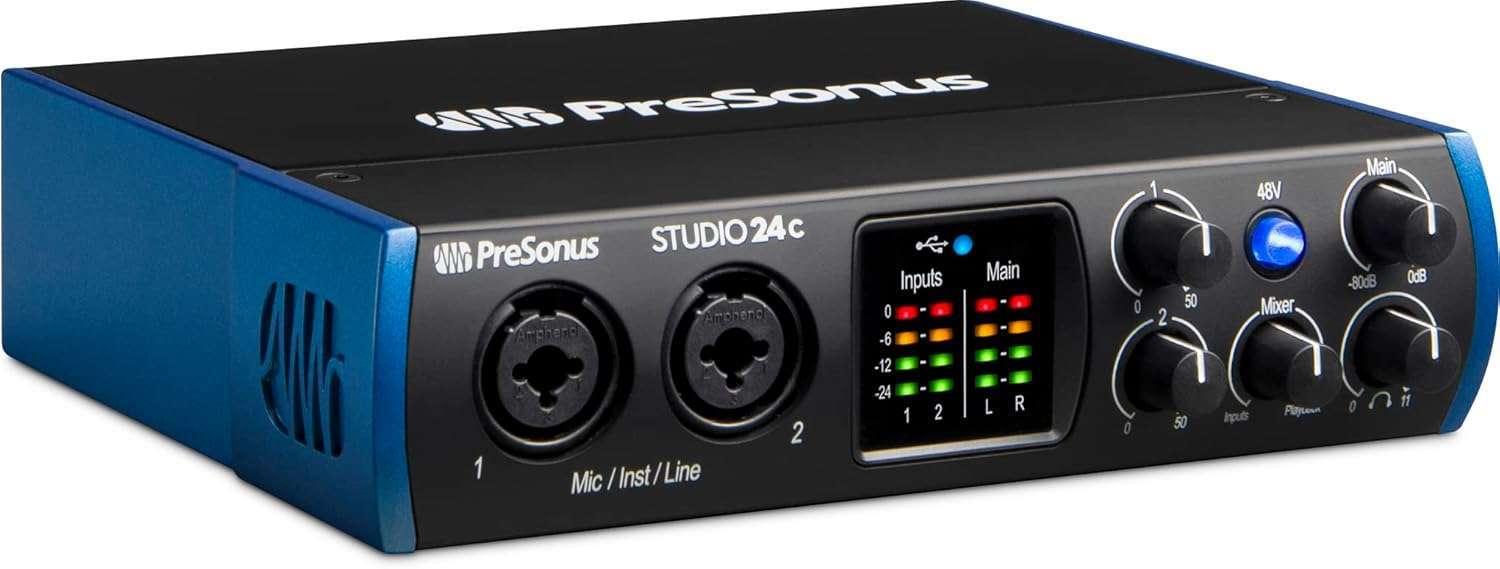 PreSonus AudioBox 96 25th Anniversary Studio Bundle with Studio One Artist DAW