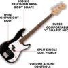 Squier-Precision-Bass-Guitar-Beginners-Choice-2-Year-Warranty-Free-Lessons-Black-Matte-Finish.jpg Squier Precision Bass Guitar: Beginner's Choice, 2-Year Warranty, Free Lessons, Black Matte Finish