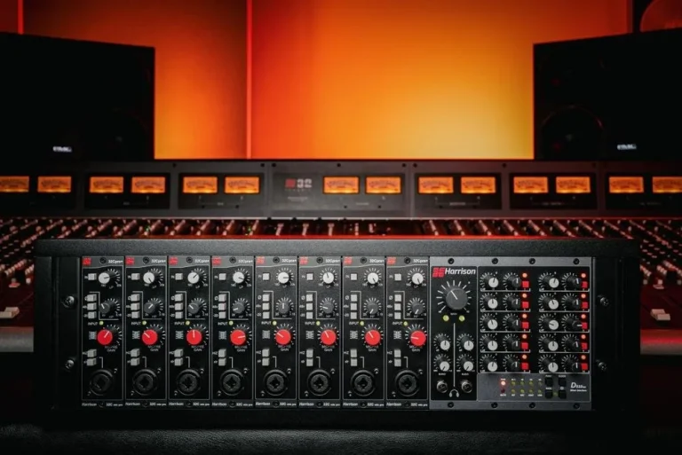 Harrison Audio Unveils D510 500-Series System Harrison D510 768x513