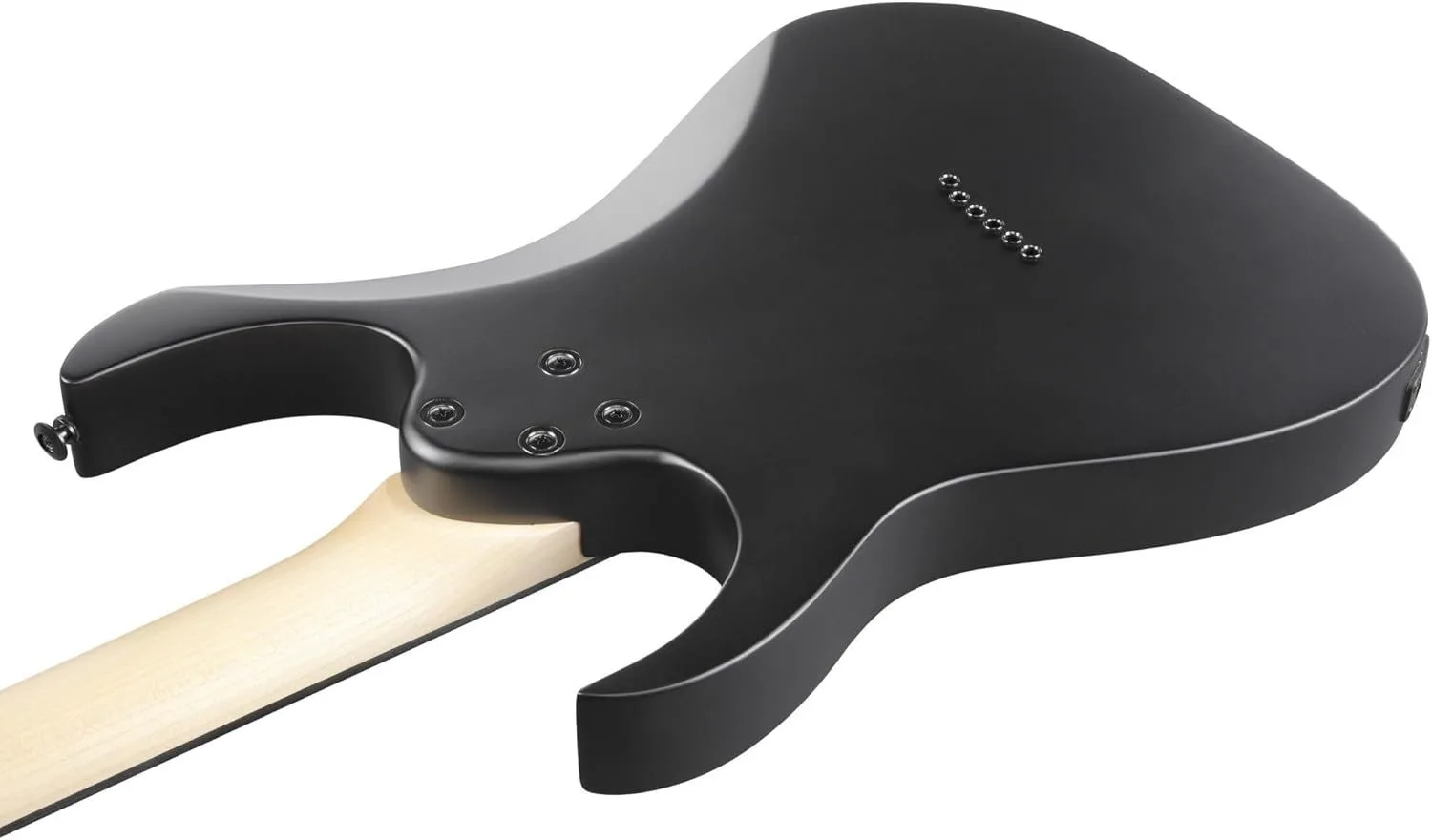 ibanez_gio_flat_black_backside Ibanez Gio GRGR131EX Black Flat Electric Guitar
