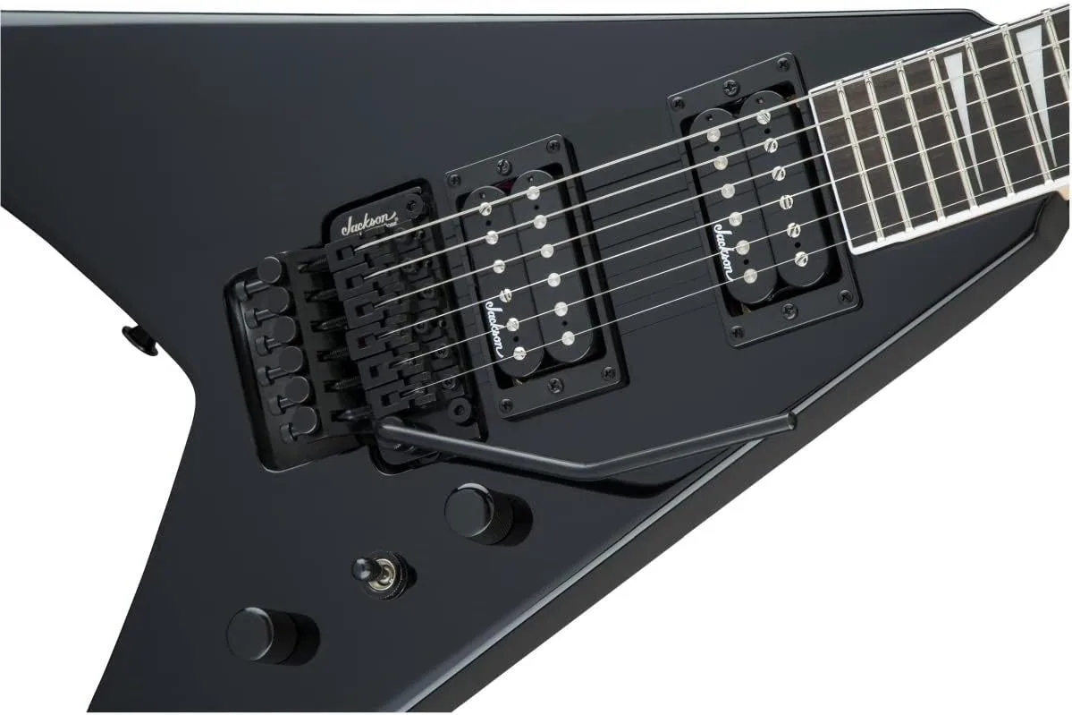 jackson_js_series_king_front Jackson JS Series King V JS32 in Gloss Black