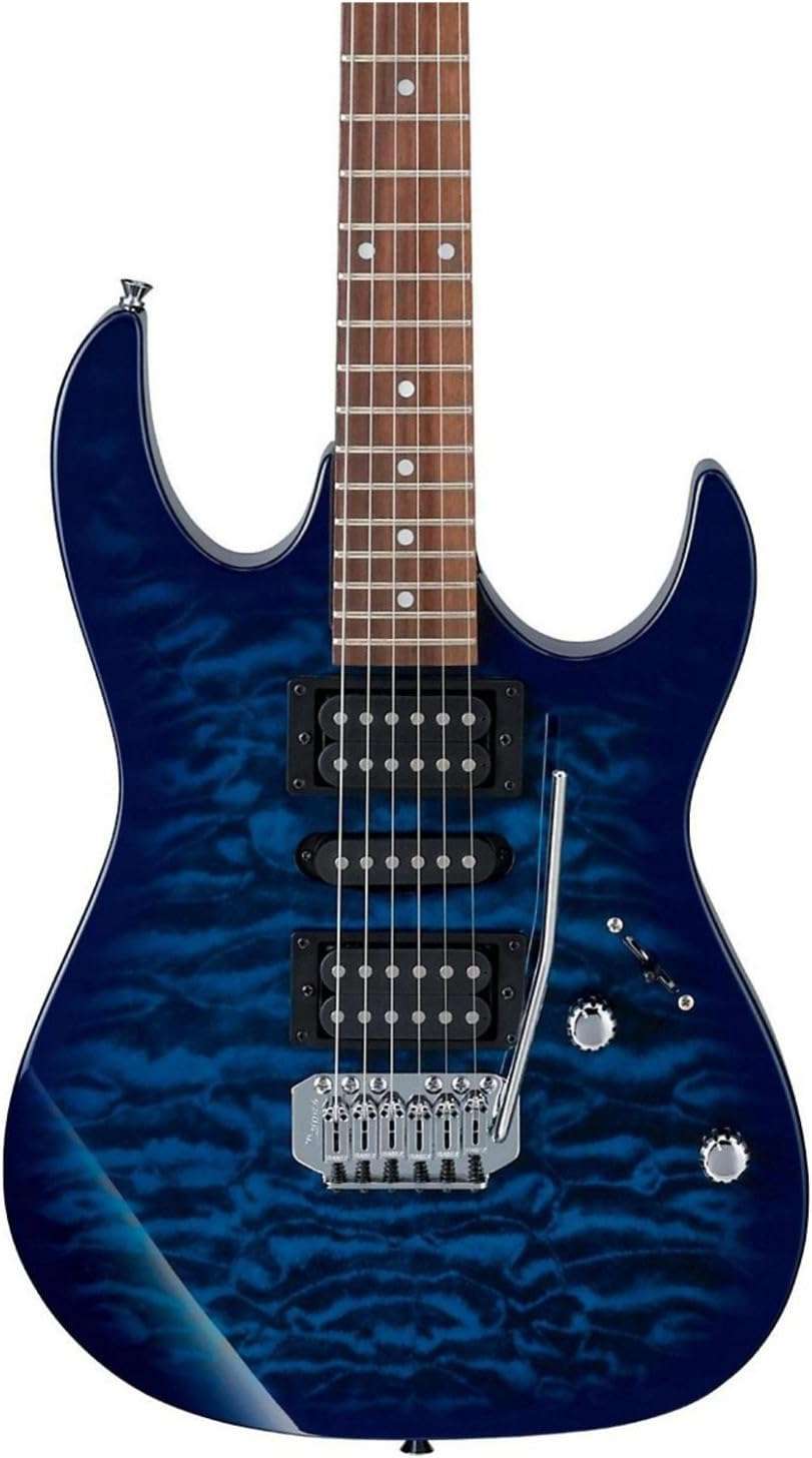 1748788492_Ibanez-GRX70QA-Electric-Guitar-Transparent-Blue-Burst.jpg Ibanez GRX70QA Electric Guitar - Transparent Blue Burst