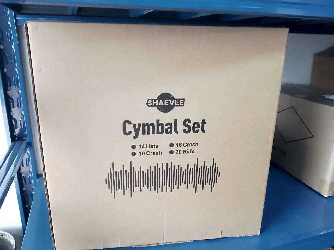 1748894069_Golden-Alloy-Cymbal-Pack-5-Piece-Drum-Set-14161820.jpg Shaevle Golden Alloy Cymbal Pack: 5-Piece (14"/16"/18"/20")
