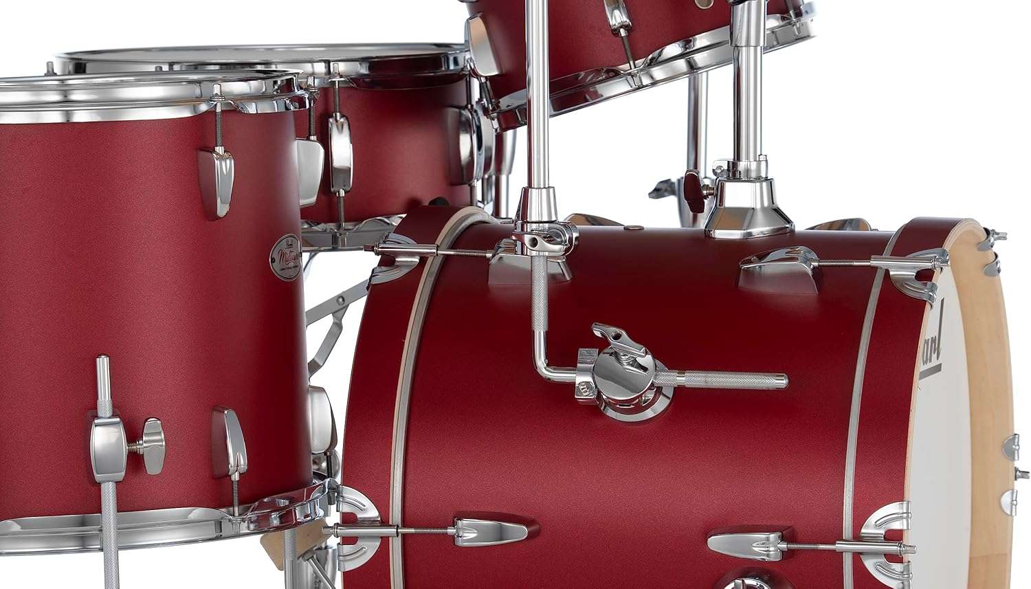 Pearl Midtown 4-Pc. Drum Kit with Hardware. (Cymbals not Included)