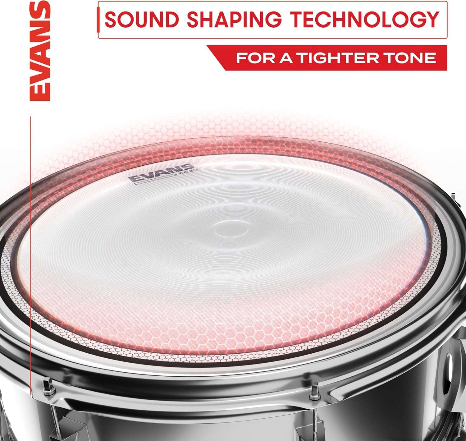 1750264009_Evans-EC2S-Clear-12-Tom-Drumhead.jpg Evans EC2S Clear 12" Tom Drumhead