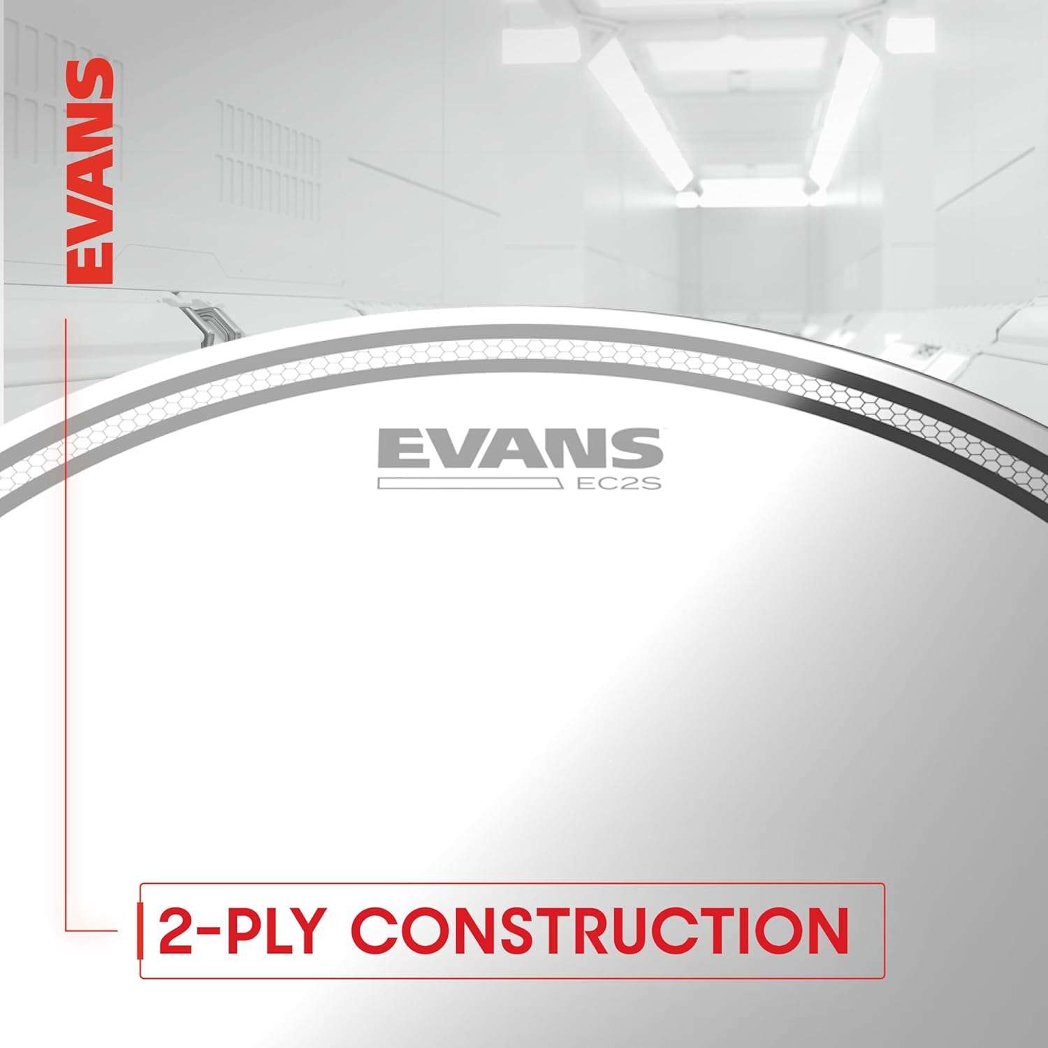 1750264011_Evans-EC2S-Clear-12-Tom-Drumhead.jpg Evans EC2S Clear 12" Tom Drumhead