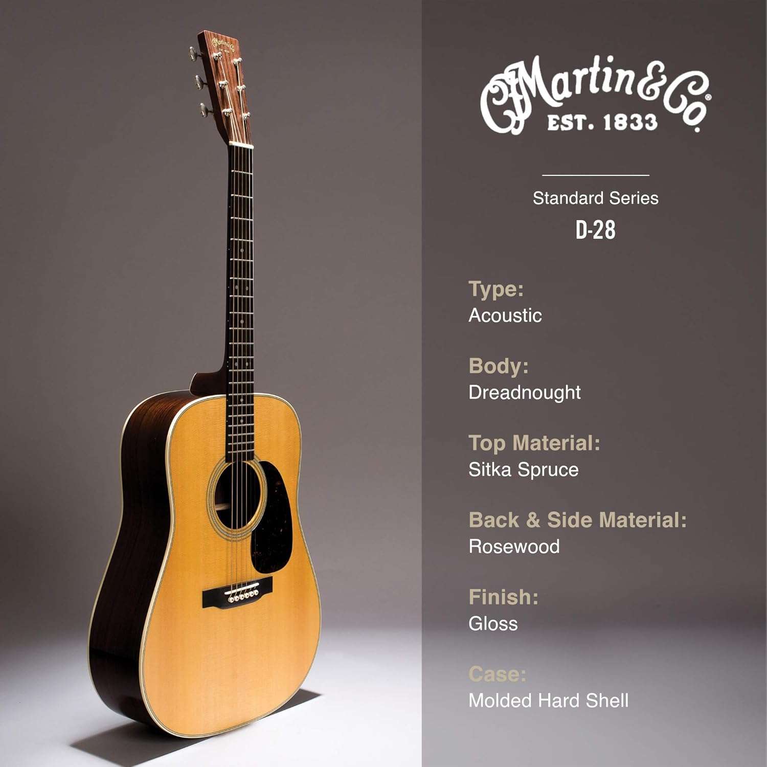 1750612049_Martin-D-28-Acoustic-Guitar-Natural-Finish.jpg Martin D-28 Acoustic Guitar - Natural Finish