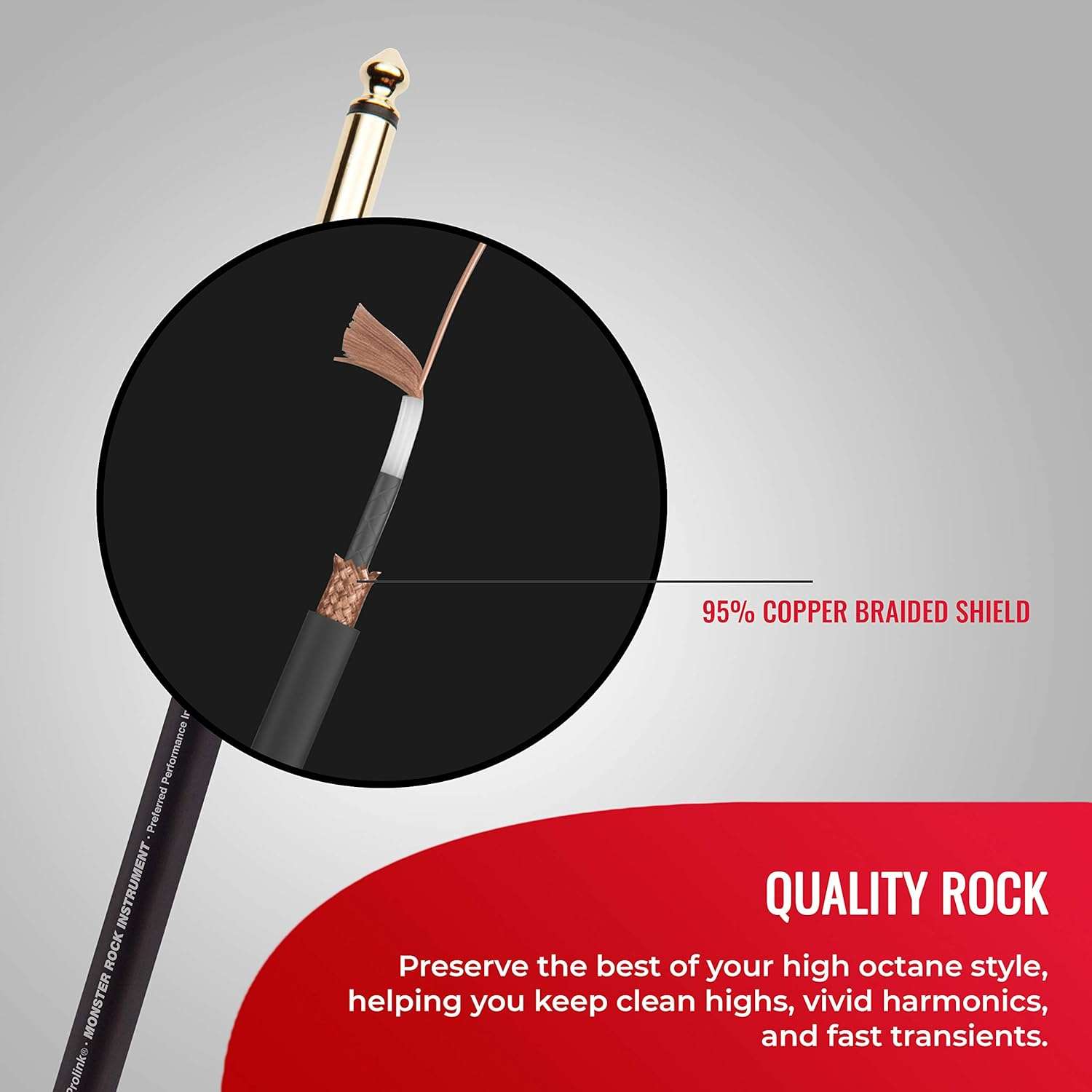 1750636851_Monster-Prolink-21ft-Straight-Guitar-Cable-Shielded-Copper-for-Electric-Guitar.jpg Monster Prolink 21ft Straight Guitar Cable - Shielded Copper for Electric Guitar