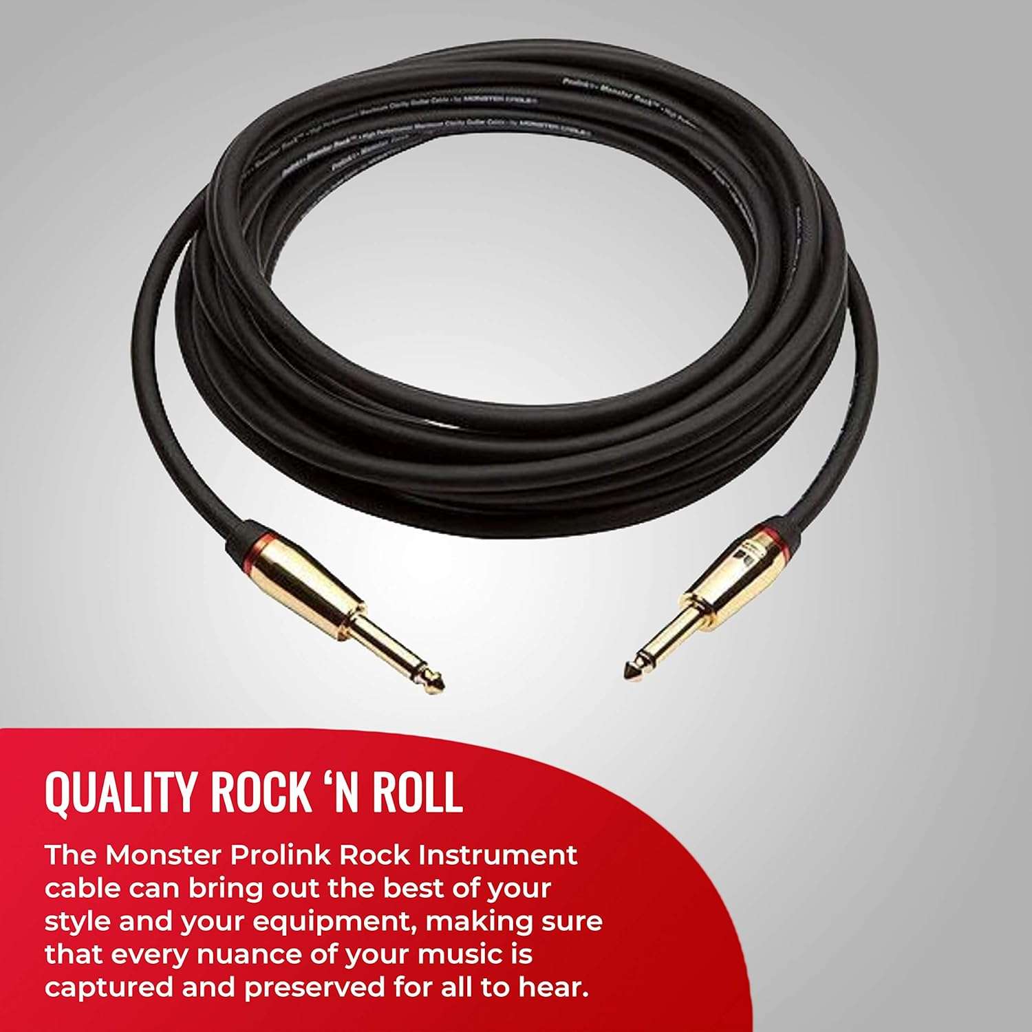 1750636854_Monster-Prolink-21ft-Straight-Guitar-Cable-Shielded-Copper-for-Electric-Guitar.jpg Monster Prolink 21ft Straight Guitar Cable - Shielded Copper for Electric Guitar