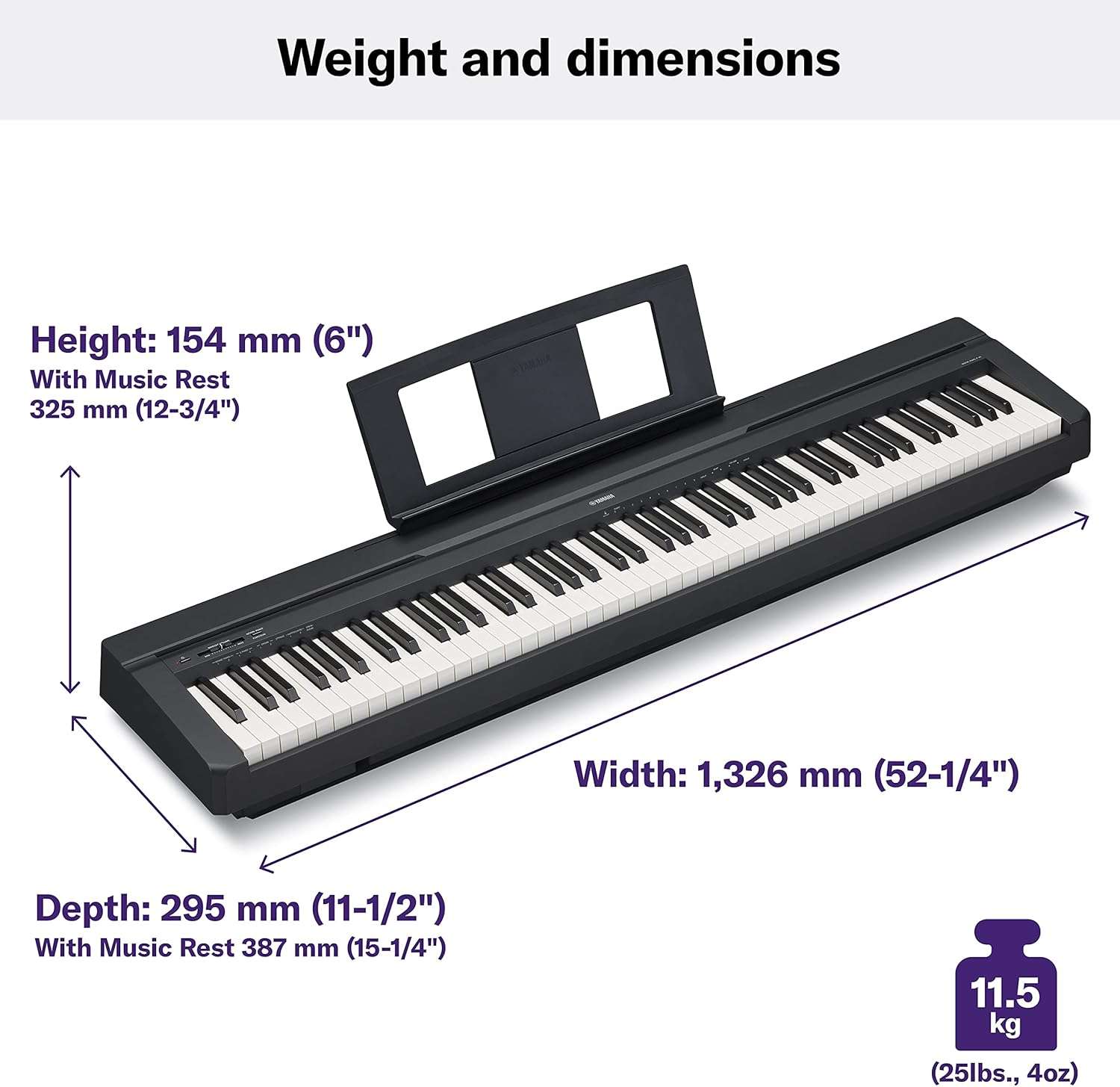 1750784679_Yamaha-P45B-88-Key-Weighted-Digital-Piano-with-Sustain-Pedal-Power-Supply.jpg Yamaha P45B 88-Key Weighted Digital Piano with Sustain Pedal & Power Supply