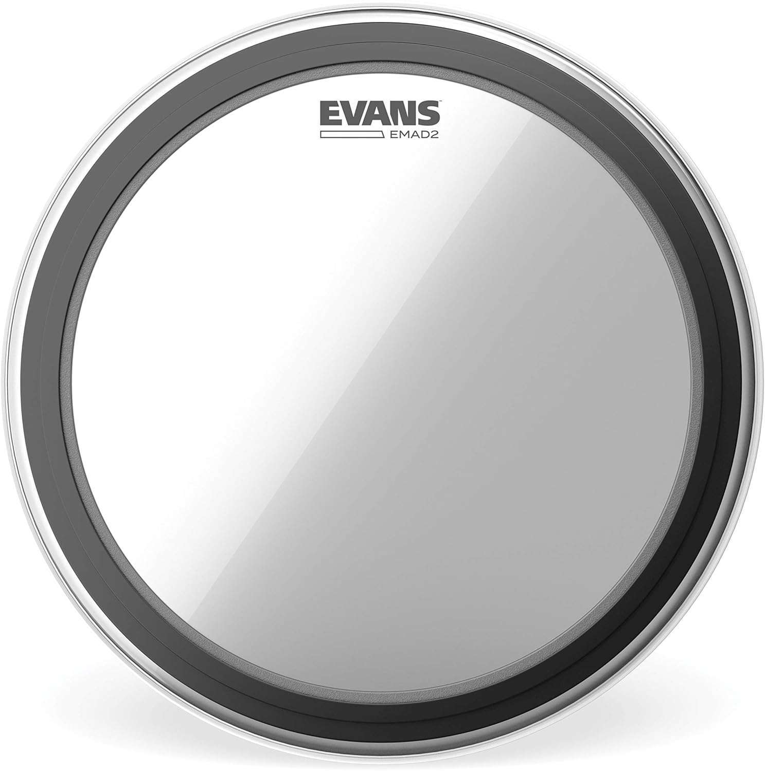 22" Evans EMAD2 Clear Bass Drum Head – Adjustable Damping 22" Evans EMAD2 Clear Bass Drum Head – Adjustable Damping for Versatile Sound & Performance