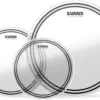 Evans EC2S Clear Rock Drum Tompack (10", 12", 16") Evans EC2S Clear Rock Drum Tompack (10", 12", 16")