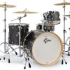 Gretsch Drums Black Stardust Drum Set (CM1-E824S-BS) Gretsch Drums Black Stardust Drum Kit (CM1-E824S-BS)