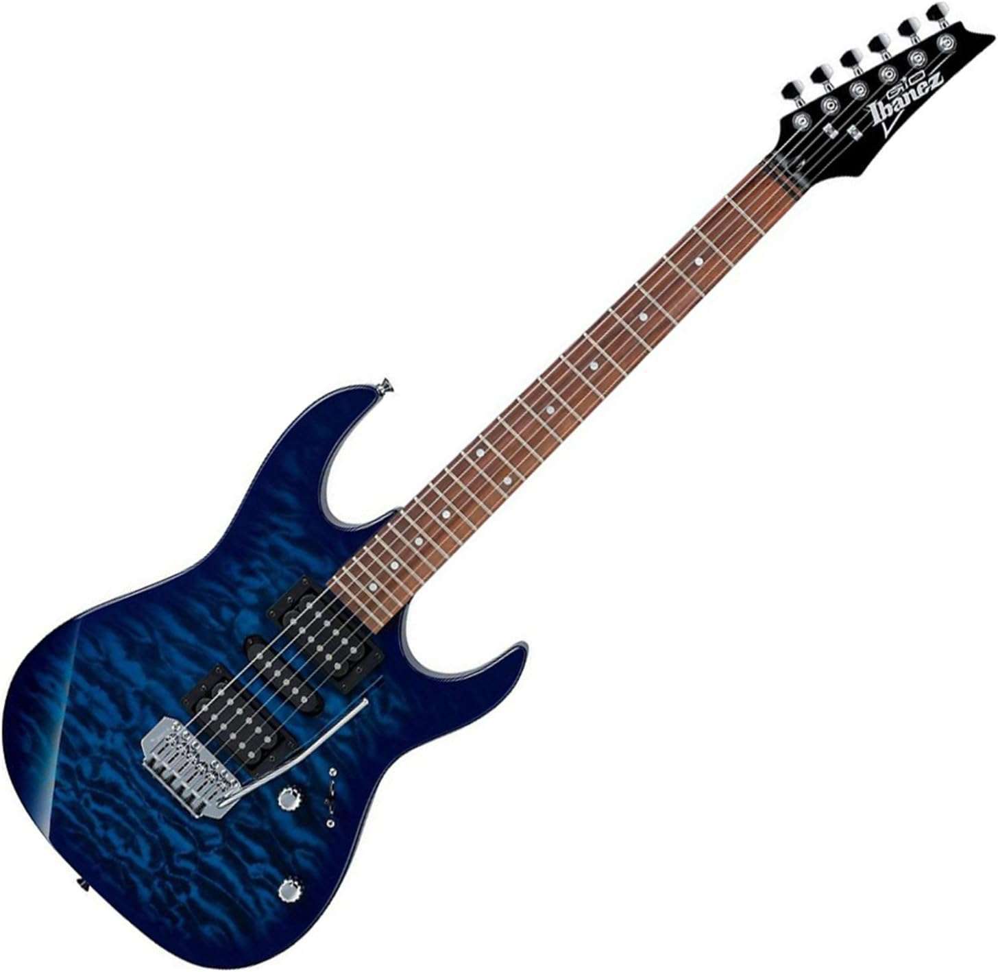 Ibanez GRX70QA Electric Guitar - Transparent Blue Burst Ibanez GRX70QA Electric Guitar - Transparent Blue Burst