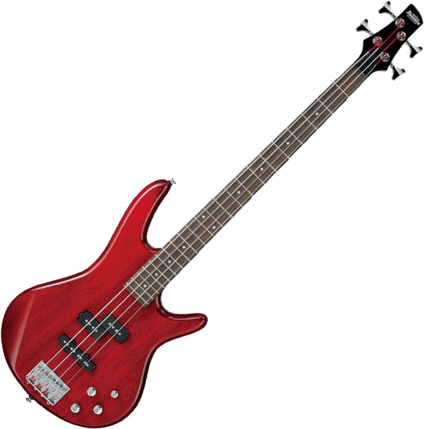 Ibanez Gio GSR200TR Transparent Red Bass Guitar