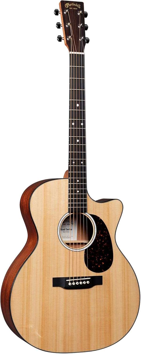 Martin Guitar Road Series GPC-11E Acoustic-Electric Guitar with Gig Bag - Sitka Spruce & Sapele, GPC-14 Fret, Performing Artist Neck Shape