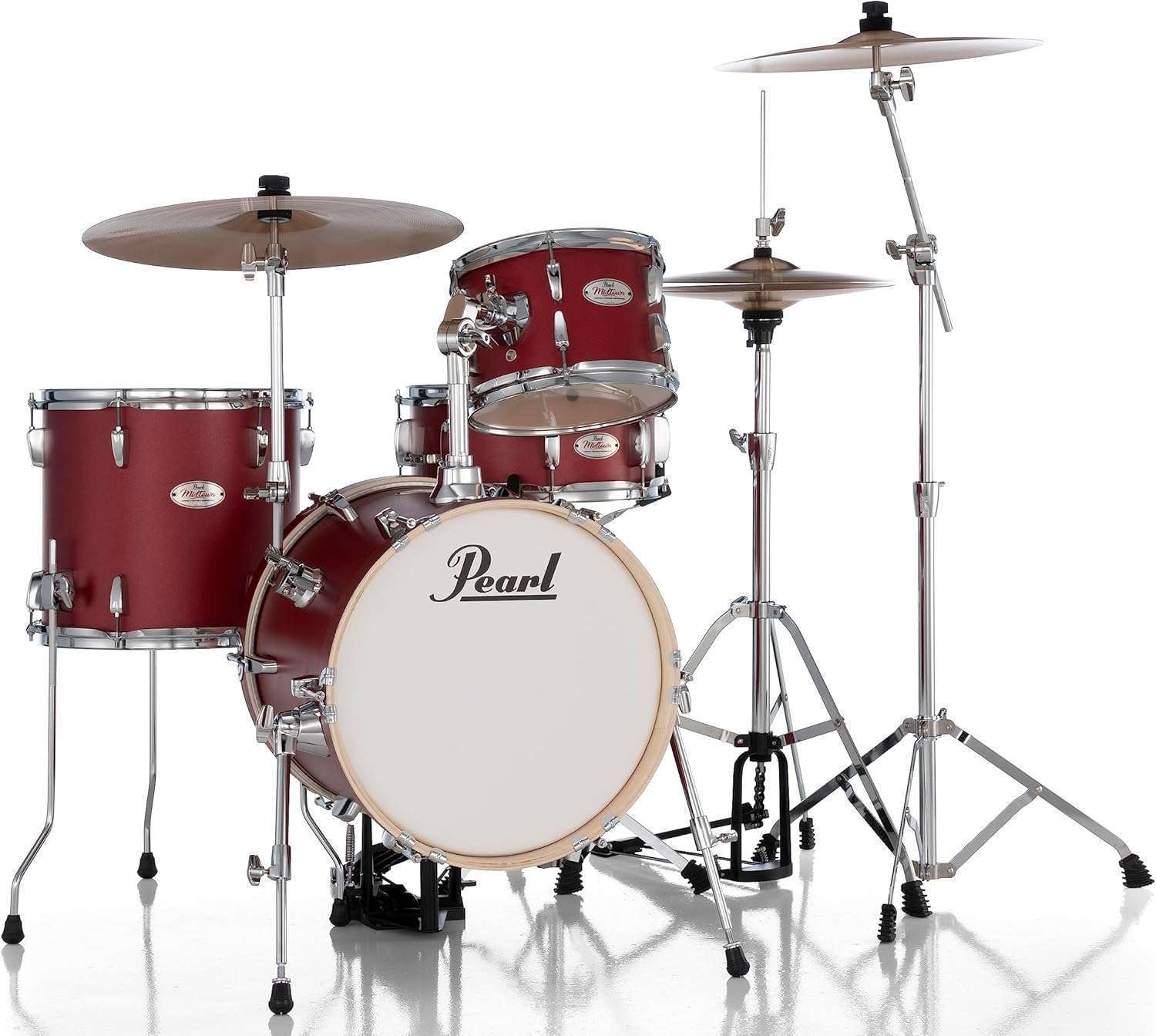 Pearl Midtown 4-Pc. Drum Kit with Hardware. (Cymbals not Included)