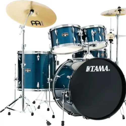 Tama Imperialstar 5-Piece Drum Kit - 22" Kick - Hairline Blue