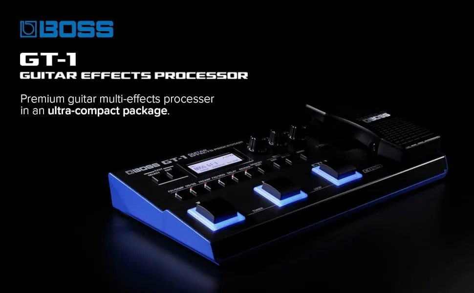 Boss GT-1 Guitar Multi-Effects Pedal Boss Gt1 Pedal