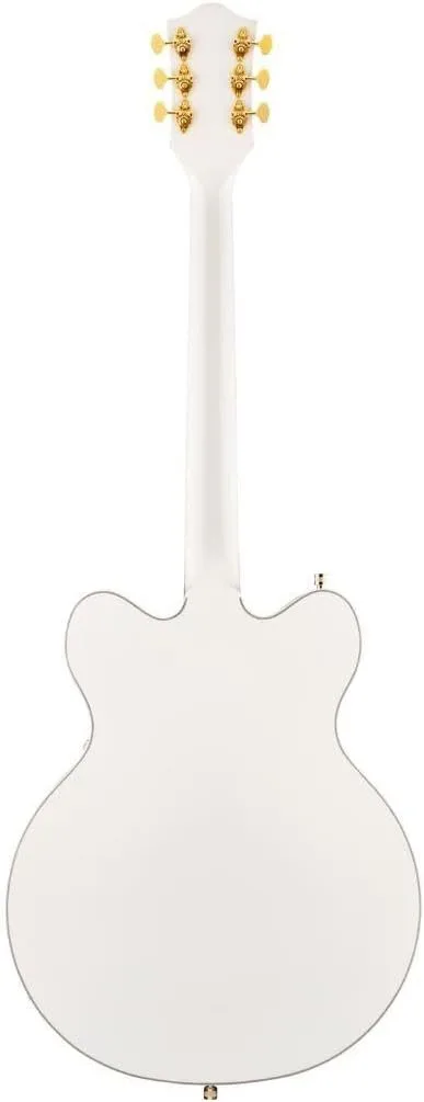 gretsch_g5422tg_back_side Gretsch G5422TG Electromatic Snowcrest White Hollowbody Guitar with Bigsby